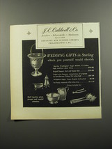 1953 J.E. Caldwwell &amp; Co. Advertisement - Martha Washington Sugar Basket - £14.78 GBP