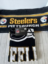Set Of 2 Pittsburgh Steelers beach towels NFL McArthur 30”x60” - Wincraf... - £18.45 GBP