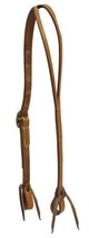 Western Horse One Ear Split Ear Ranch Work Leather Bridle Headstall Medi... - $17.91