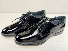 Johnston &amp; Murphy Lewis Plain Toe Black Patent Leather - Size 9M - €42,10 EUR