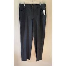 Retrology Plus Sz 20W High Rise Stretch Pull On Gray Pants Classic Fit P... - $20.81