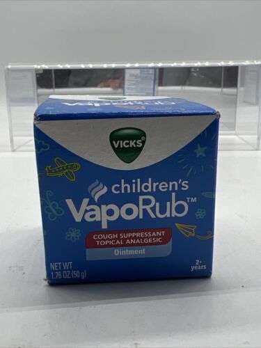 Vicks Children&#39;s VapoRub Topical Cough Suppressant  Analgesic 1.76oz - $5.29