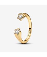  14k Gold-plated Shooting Stars Open Ring   163582C01 - $16.90