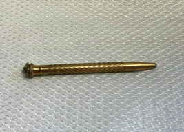 Vtg Gold Filled Pointed Lead Pencil Fob Key Chain Pendant - £31.89 GBP