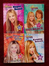 4 Disney Hannah Montana Books ~ Super Sneak, Keeping Secrets, Don&#39;t Bet On It - £6.03 GBP
