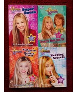 4 DISNEY HANNAH MONTANA Books ~ Super Sneak, Keeping Secrets, Don&#39;t Bet ... - $10.33 CAD