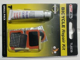 ToolRite Bike Inner Tire Patch Repair Kit 5 PCS Vulcanizing Glued Patche... - $5.93