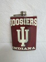 University of Indiana Hoosiers Stainless Steel 8oz. Hip Flask FB15IH1 - £7.93 GBP