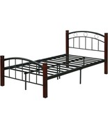 Hodedah Metal Twin, Complete Bed - £94.35 GBP