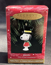 Hallmark Peanuts Snoopy A Charlie Brown Christmas Ornament One of Four - £10.92 GBP