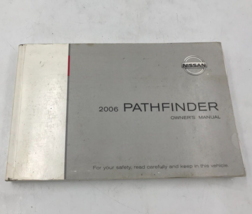 2006 Nissan Pathfinder Owners Manual Handbook OEM L03B38078 - $14.84
