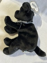 TY 1998 1999 BEANIE BABY LUKE BLACK LAB DOG PLUSH STUFFED TOY ANIMAL NWT... - $9.85
