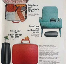 1964 Samsonite Silhouette Jetpak Luggage Advertisement Travel Bags DWII19 - $24.99
