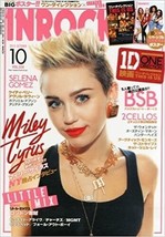 INROCK Oct 2013 10 Japan Music Magazine Miley Cyrus Little Mix - £28.64 GBP
