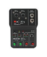 Usb Audio Interface+48V Phantom Power With 3.55M Microphone Jack,2I2 Aud... - £39.38 GBP