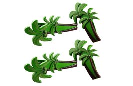 2 Set (4 Ct) Coconut Beach Towel Clips Jumbo Size for Beach Chair, Cruis... - $238.95 MXN