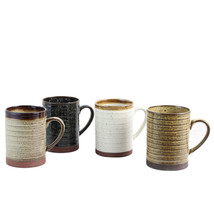 Gibson Home Terra Bella 18.5 oz Mug Set in Assorted Colors, Set of 4 - $74.49