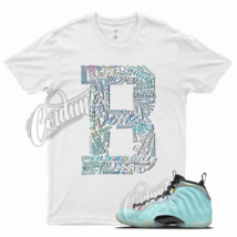 White BLESSED T Shirt for Mixtape Little Posite Copa Foamposite Fusion Red  - £20.44 GBP+