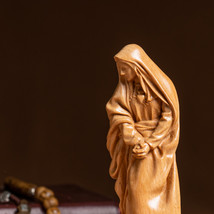 Our Lady of Sorrows Statue- La Pieta- Wooden Religious Decor Catholic Religious  - £39.26 GBP