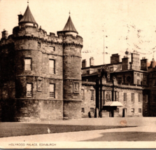 c1938 Holyrood Palace Edinburgh Scotland Jarrold &amp; Sons Sepia Postcard - $12.95