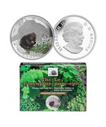 1 Oz Silver Coin 2016 $20 Canada Baby Animals : The Porcupine Coin &amp; Sta... - $117.60