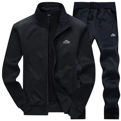 LBL wear Trauit Men Spring Autumn Mens Track Suits 2020 Two PCS Sweat Suit Zippe - £122.07 GBP