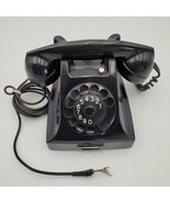 Vintage Bakelite Black Ericsson Ruen PTT Rotary Desk Phone Holland Teste... - £54.20 GBP