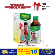 APPETON Multivitamin Lysine (Syrup) Dietary Supplement For Children 120ml DHL - $44.98