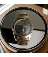 Puritan Japan Movement Gold Tone Stretch Fit Bracelet Quartz Watch New B... - $17.42 CAD