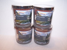 Sonoma Mountain Foliage Scented Candle 14 oz- Pine, Spruce, Citrus-  Lot of 4 - £43.84 GBP