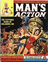 Man’s ACTION-MAR 1963-BONDAGE Terror Torture COVER-CHEESECAKE-PULP - £177.40 GBP