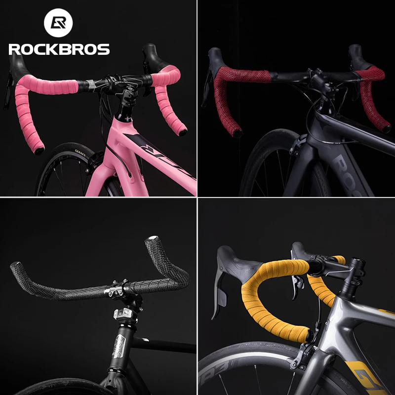 Sporting ROCKBROS Road Bike Handlebar Tape Non-slip SA Bicycle Handlebar Tape We - £31.97 GBP