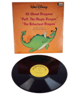 Walt Disney Presents All About Dragons Puff the Magic Dragon LP 1966 - $15.04 CAD