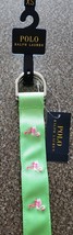 Ralph Lauren ~ Extra Small (XS) Adjustable Kids&#39; Belt ~ Multicolored w/Flamingos - £23.91 GBP