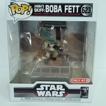 Funko POP! Deluxe: Return Of The Jedi Jabba’s Skiff Boba Fett Figure Target NEW - £39.21 GBP
