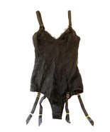 AGENT PROVOCATEUR Womens Bodysuit Fishnet Straps Elegant Lingerie Black ... - £128.34 GBP