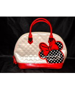 DISNEY LOUNGEFLY Handbag MINNIE MOUSE Silhouette Dome Style Quilted - NE... - $172.01 CAD
