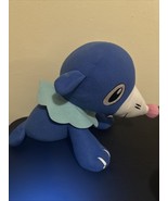 Pokemon Seal Popplio Plush Blue 11&quot; Stuffed Nintendo Toy Factory Doll - $256.84 MXN