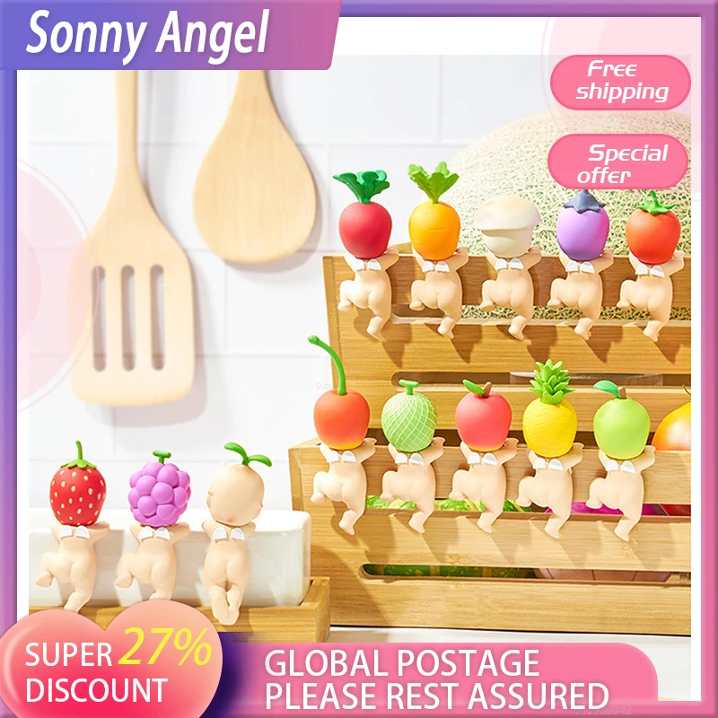 Sonny Angel Blind Box Harvest Series Toy Cute Hippers Fruit And Vegetable Anime - £29.17 GBP+