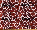 Cotton Giraffe Animal Print Skin Giraffe Spots Fabric Print by the Yard ... - $11.95