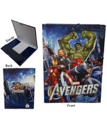 Marvel Avengers Sturdy Cardboard Document Organizer File Folder with Poc... - £10.11 GBP