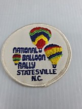 1974 National Hot Air Balloon Rally Jacket Patch Statesville North Carol... - £19.59 GBP