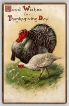 Good Wishes For Thanksgiving Postcard K28 - £3.82 GBP