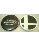 SUPER SMASH BROS Nintendo 3DS WiiU Mario 2 PROMO GIVEAWAY Pinback Button... - £9.36 GBP