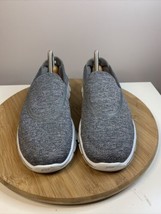 Skechers GoWalk 3 Women&#39;s Sz 10 Walking Shoes Gray Pink Slip On Comfort Sneakers - £15.85 GBP