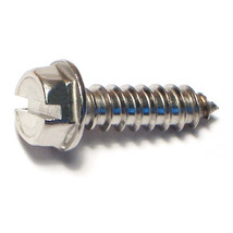 #12 x 3/4&quot; 18-8 Stainless Steel Slotted Hex Washer Head Sheet Metal Screws - $13.83+