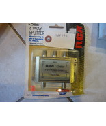 NEW RCA DSS Satellite 4-Way Power Divider Splitter 1 Port DC pass TV # D... - $33.18 CAD