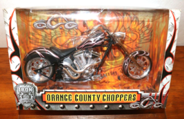 TOYZONE IRON LEGENDS ORANGE COUNTY CHOPPERS  Black/Silver Flame - $67.93 CAD