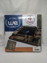 We Games Shut The Box Duluth Trading 4 Way Shut The Box Board Game Sealed - $69.29