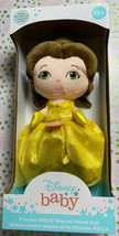 Disney Baby Plush Princess Belle Doll w/Magical Sound New 12” Beauty &amp; The Beast - £24.98 GBP